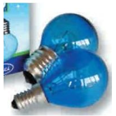 Lámpara (bombilla) esférica 40 ó 60W E14 ó E27 (a elegir)